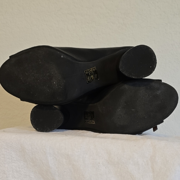 Jeffrey Campbell "Houdini-2" Black Buckle Mid Ankle Sandal. Size 7.5M - Picture 10 of 16